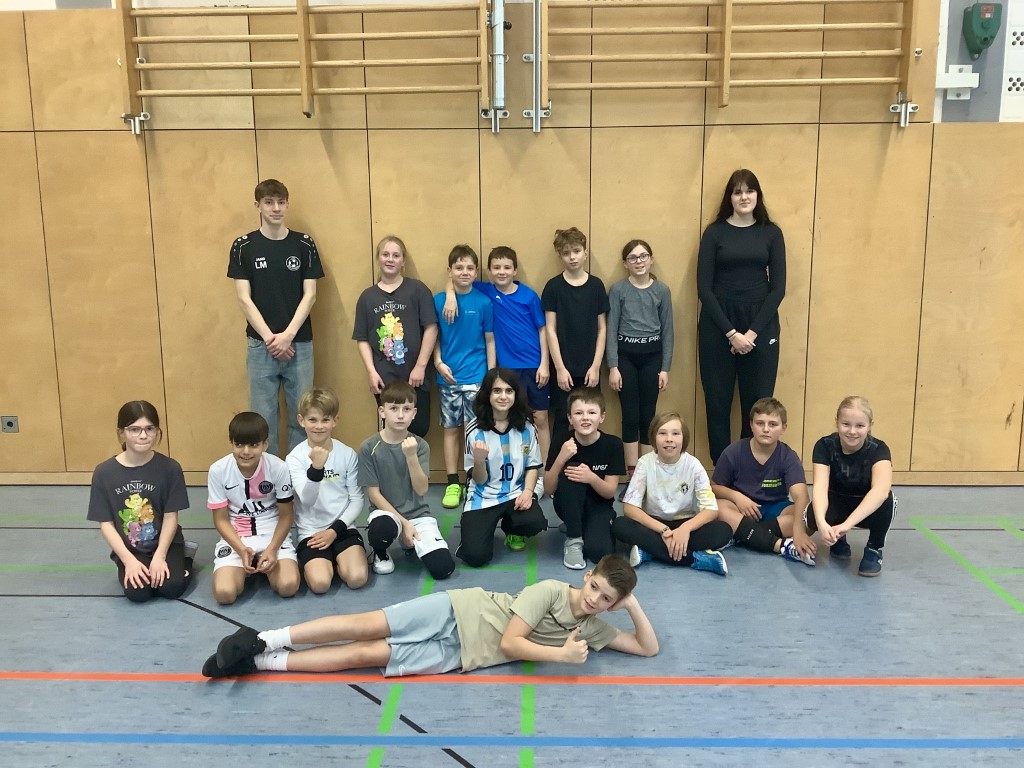 2. Platz beim Völkerballturnier