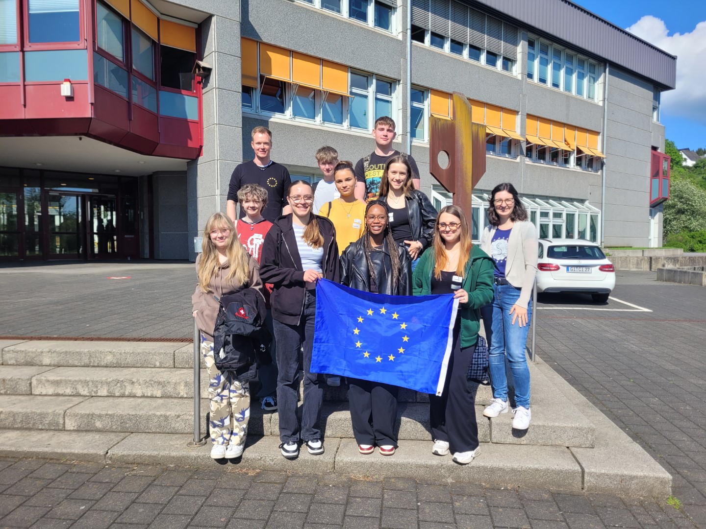 Gemeinsamer Aktionstag der Hessischen Europaschulen Region Mitte am 08.05.2024 an der Werner-von-Siemens Schule in Wetzlar